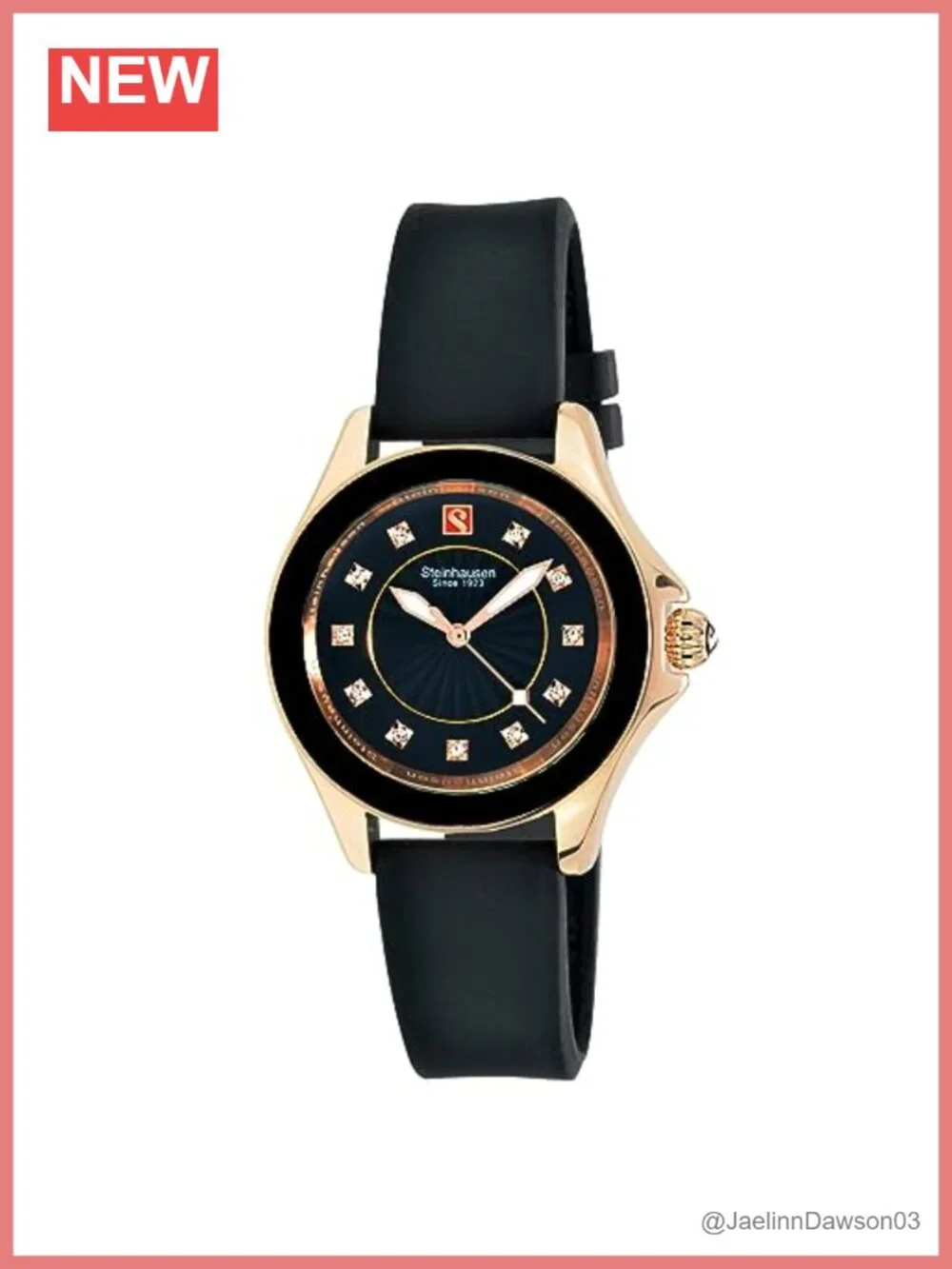 Stainless Steel Silicone Interchangeable Band Women's Watch 38mm